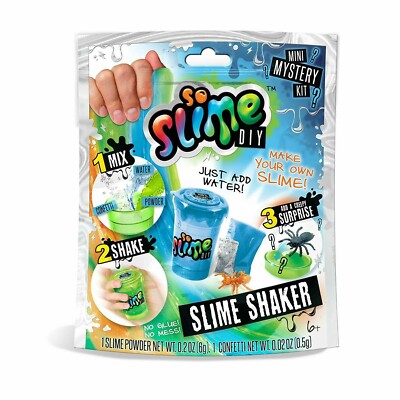 Slime Shaker Mini Mystery Kit Creepy Surprise pack Make Your Own