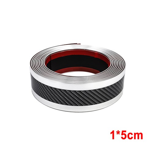 Car Carbon Fiber Rubber Sticker Door Sill Protector Edge Guard Strip Decal Trim - Picture 17 of 21