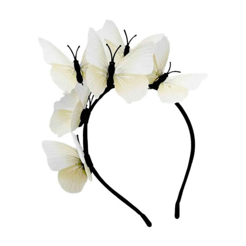 New Butterfly Headband Multi Color Fascinator Hair Accessories For Women Girls - Picture 7 of 18