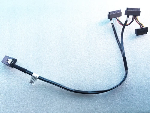 Lot Of 2 Dell T3F4V H310 Mini SAS To Dual SAS Power Cable Dell T3600 T5600 T7600