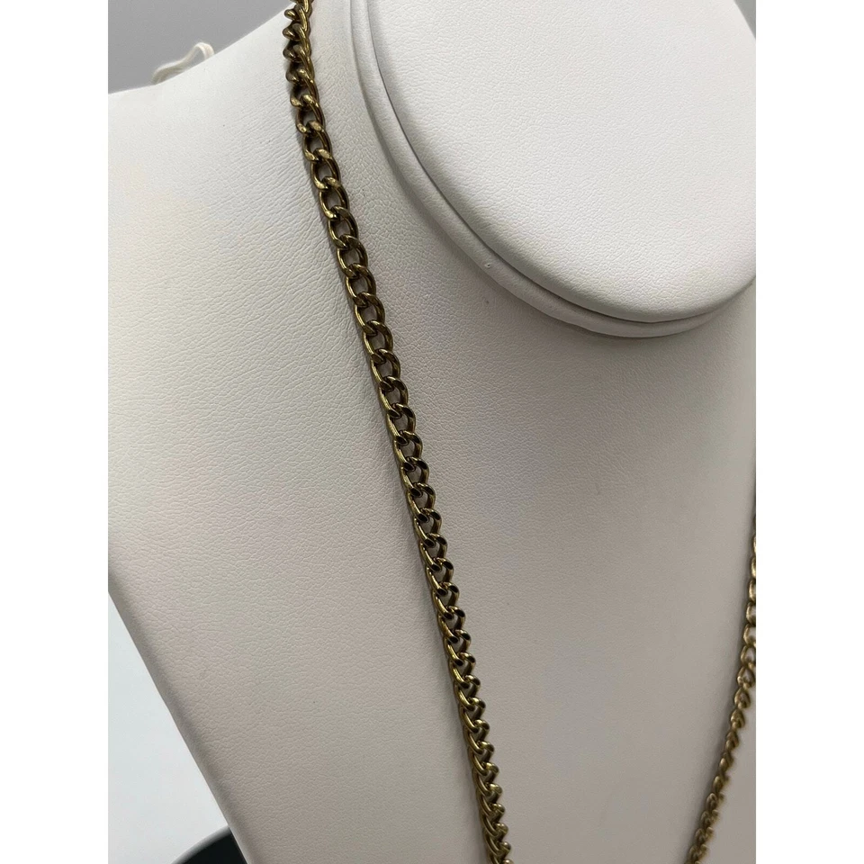 Betsey Johnson HAWAIIAN LUAU Ladybug Leaf & Pink Feather Y Necklace - Image 4 of 4