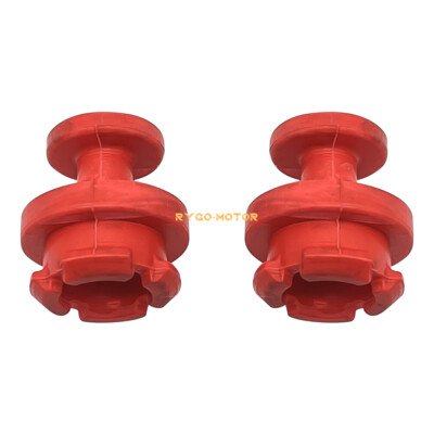 2 PCS Drum Brake Adjusting Hole Plug for Honda TRX450 TRX500 4x4 Foreman Rubicon