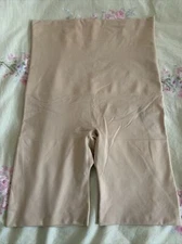 Maidenform 12622 Control It Hi-Waist XL Beige Thigh Slimmer