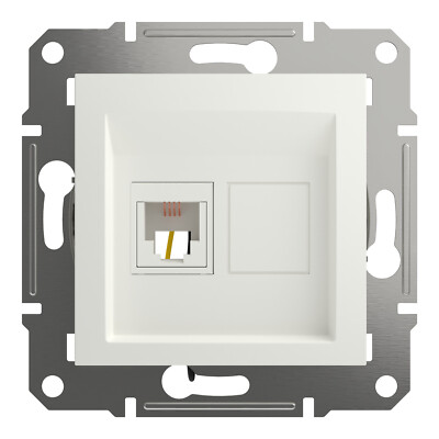 Schneider Electric ASFORA RJ11-Telefondose 1-Fach UP weiss EPH4170121D 360648687
