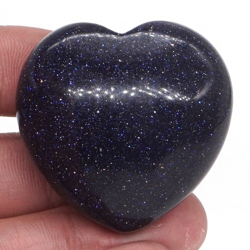 1.5" Love Heart Shape Stone Crystal Carving Palm Stone Reiki Healing Gift Decor - Picture 67 of 101