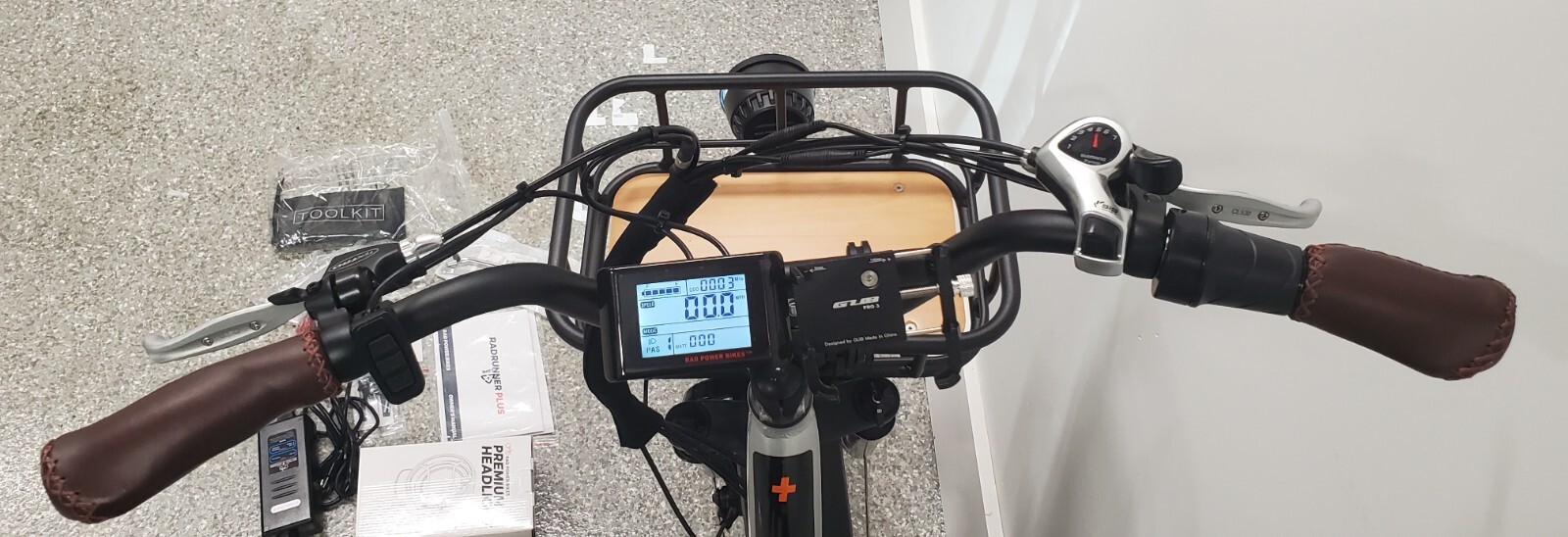 Rad Power Bikes RadRunner Plus 2 person eBike 3 miles on odometer