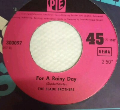 The Slade Brothers / For A Rainy Day / Single Platte 7''