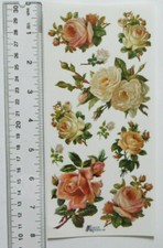 Violette Collection - WHITE ROSES - 1 Sheet of Roses Stickers C05