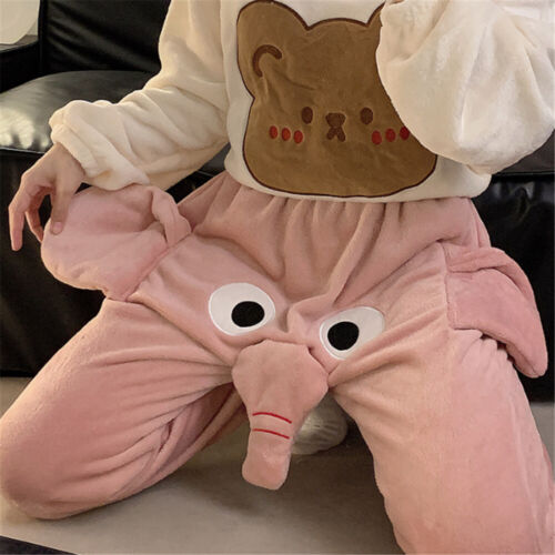 Damen Flanell Schlafanzughose Schlafhose Pyjamahose Relaxhose / Schlafanzug - Bild 20 von 49