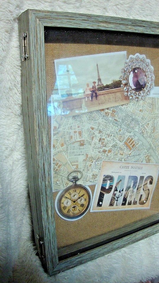 MARCO DE FOTOS Caja de Sombras 11x14 Vitrina ~ Puerta con Bisagras D = 2" H = 15" W = 12" 873 Foto 3 de 4