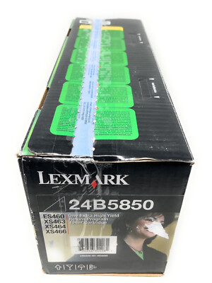 Lexmark 24B5850 Original Toner Schwarz Für ES460 XS463 XS464 XS466 [Open Box]