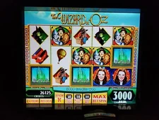 WMS WIZARD OF OZ BB1.5 BB2 DUAL SCREEN SLOT GAME SOFTWARE WILLIAMS BLUEBIRD