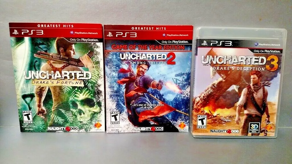 Uncharted Drake's Fortune and Games (PS3)