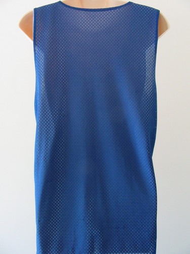SOFTBALL Damen Tank Top SMALL Teenager Mädchen Mesh Sport Top blau Batik - Bild 3 von 12