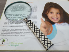 Vintage Style Handheld Magnifying Glass Decorative Handle Reading  Collectibles