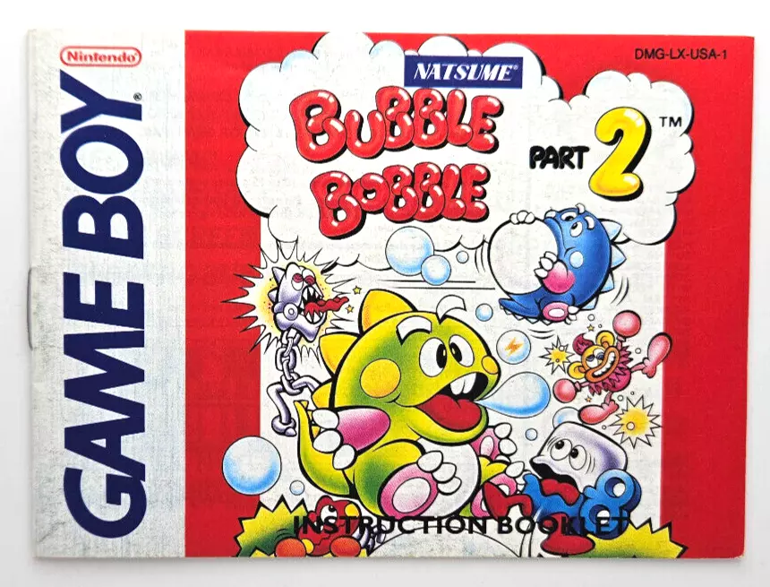 Preços baixos em Bubble Bobble jogos de vídeo com manual