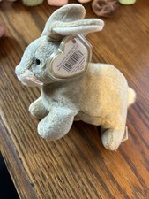 TY BEANIE BABY CUTE NIBBLY THE BUNNY WITH TAG PLUSH TOY  FREE SHIPPING