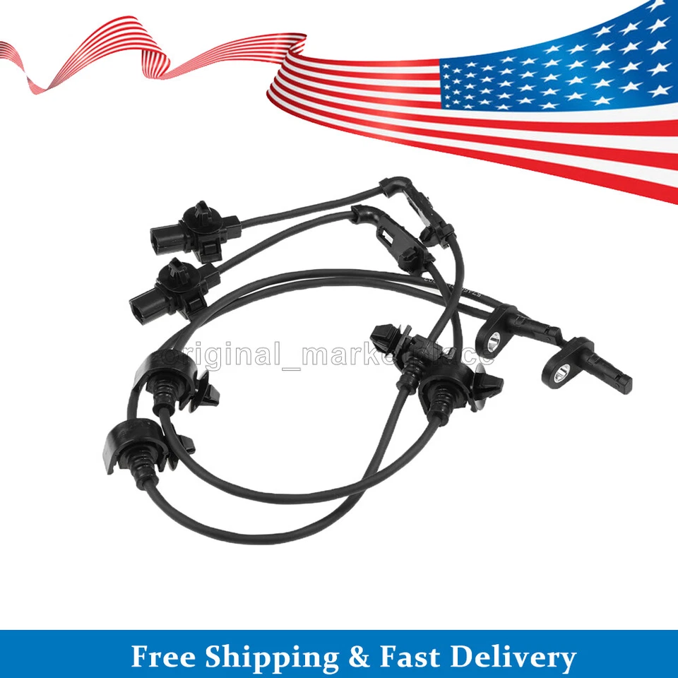 4x Sensor de velocidad de rueda ABS delantero izquierdo y derecho para Honda Civic 2006-2011 Foto 3 de 4