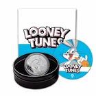 2022 SAMOA BUGS BUNNY SILVER 1 Oz PROOF  COIN IN TIN .999 AG ROUND 777