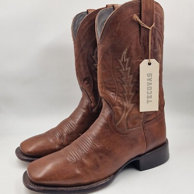 Tecovas The Doc Cowboy Cowboystiefel Western Handmade Boots Echtleder Gr. 44