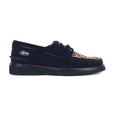 未使用級☆SPERRY TOP-SIDER レザーモカシン 撥水 ブラック Sperry Top-Sider Boat Shoes - Size 5 - Leather Laces - Black