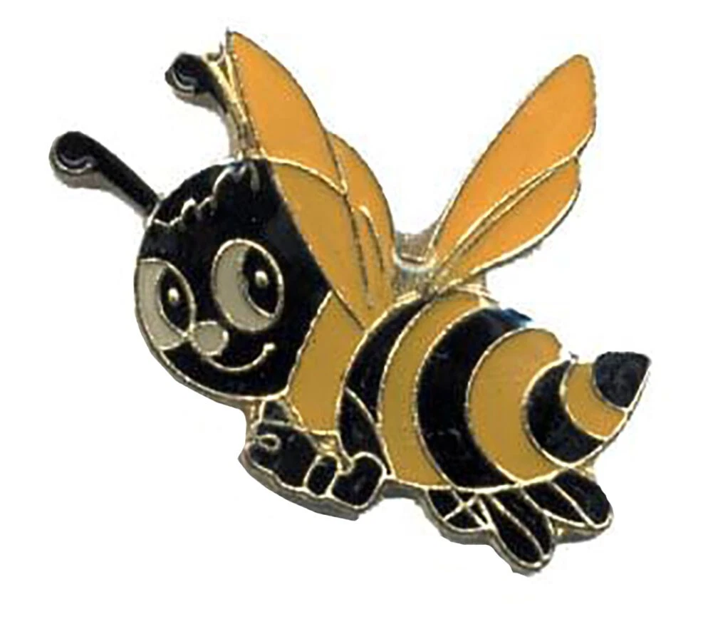 Pack of 24 Happy Bumble Bee Bike Motorcycle Hat Cap Lapel Pin HP1902