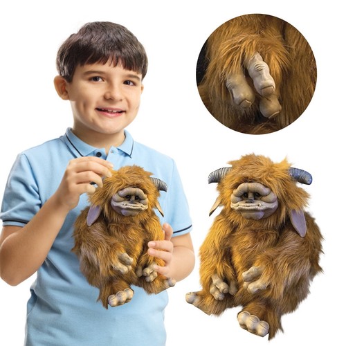Ludo from Labyrinth Plush Orangutans And Bullhorn Dolls Handmade Plush Dolls kid - Picture 8 of 8