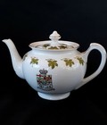 Vintage Wood & Sons semi-porcelain Dominion of Canada teapot, 7.5 inches