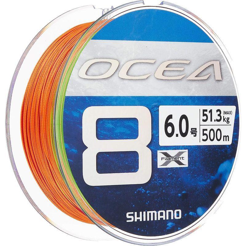 シマノ　OCEA8 10号　500m 楽天市場】オシア8 500m 10号 LD-A91S シマノ 5カラー OCEA8 PE