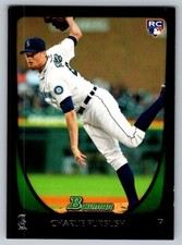 2011 Bowman Draft Picks & Prospects Rookie Card RC Charlie Furbush Mariners #37