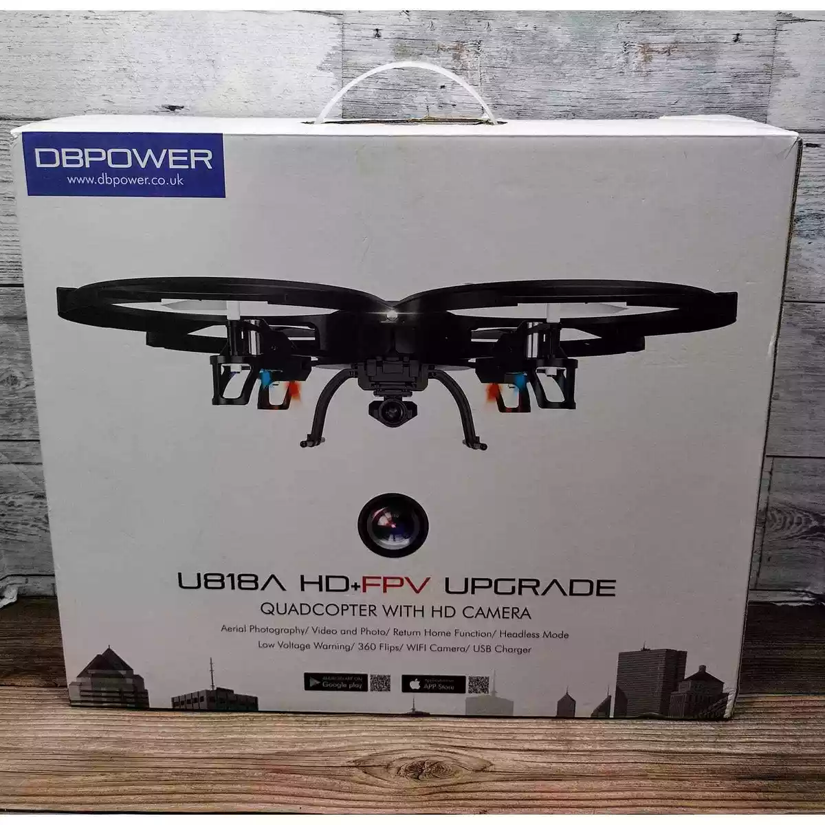 DBPOWER U818A HD Camera FPV Upgrade Quadcopter Drone! Good 