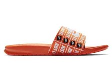 Mens NIKE BENASSI JDI PRINT 'CONE' 631261-800 Slides Sandals Just Do It