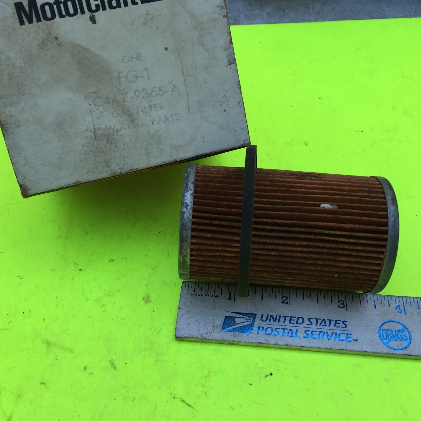 Ford, Motorcraft fuel filter, C4AZ9365A. Item 7749 eBay