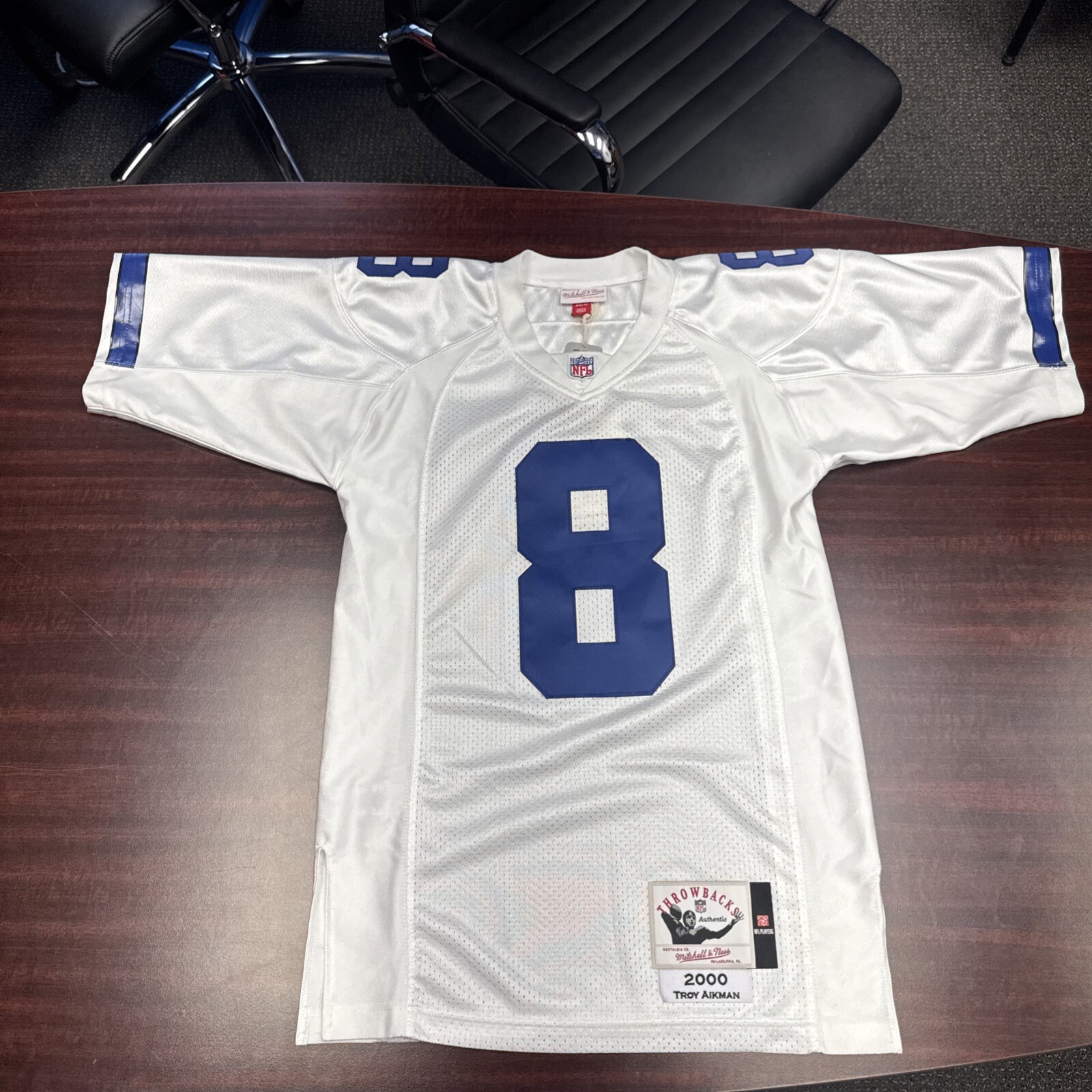 Authentic Mitchell & Ness Troy Aikman 2000 Cowboys Jersey size small
