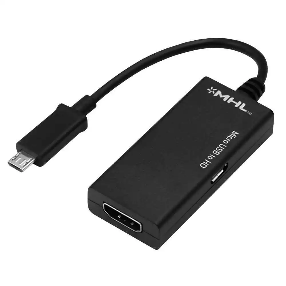 Adaptador MHL 5 Pin de Micro USB Macho a HDTV Hembra para Telefonos Moviles  TV 8433799035021