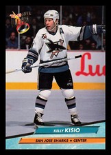 Kelly Kisio #196 1992-93 Ultra San Jose Sharks Hockey