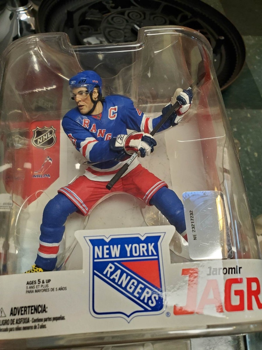 【未開封】NHL McFarlane Toys Jaromir Jagr Mcfarlane NHL Jaromir Jagr New York Rangers Liberty 3rd Jersey