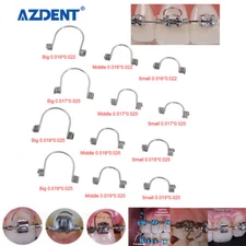 Dental Orthodontic Brackets Braces / Anterior Teeth Torque / Close Coil Spring