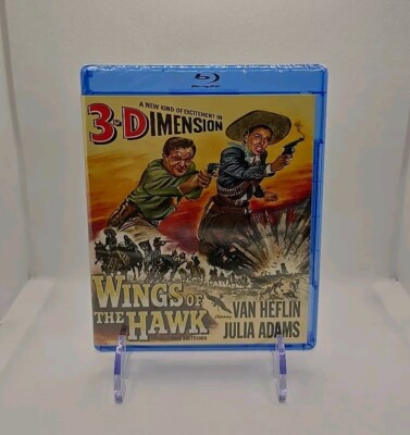 Wings of the Hawk (Blu-ray, 1953) 3D & 2D Versions ~ Kino Lorber ~ NEW!