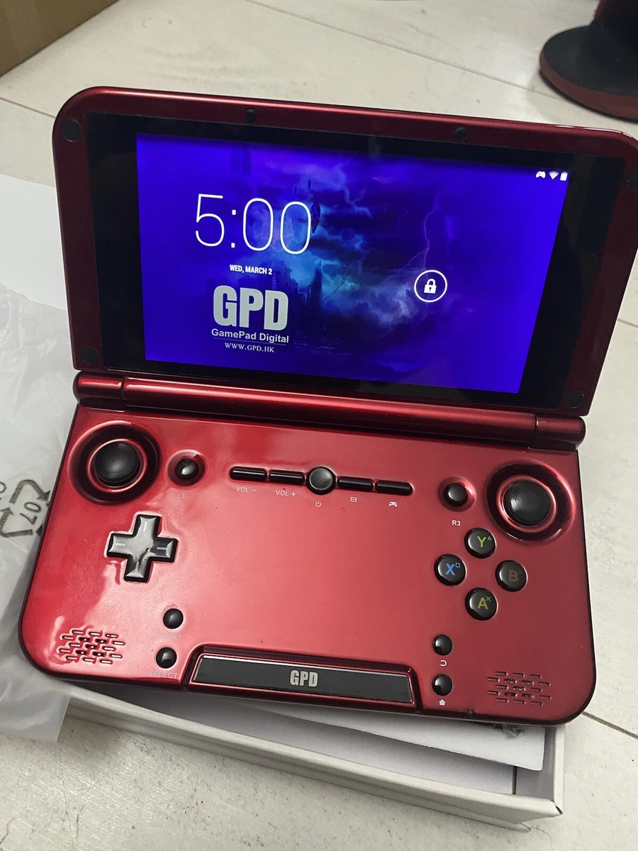 GPD XD 64GB gaming handheld in Red boxed complete with free