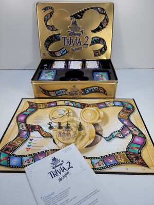 The Wonderful World of Disney - Trivia 2 The Sequel Game - Tin Box
