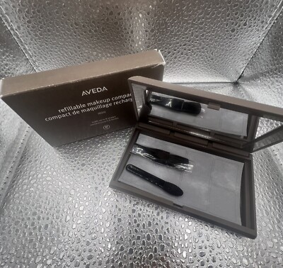 Aveda Refillable Makeup Compact Mini Holds 8 shades