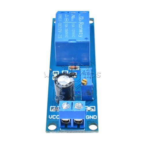 2PCS NE555 Oscillator 12V Delay Timer Switch delay module 0 to 10 Second - Picture 8 of 8