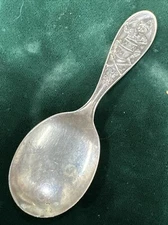 WEIDLICH rub a dub dub Baby Spoon Sterling Silver 11.7g H674
