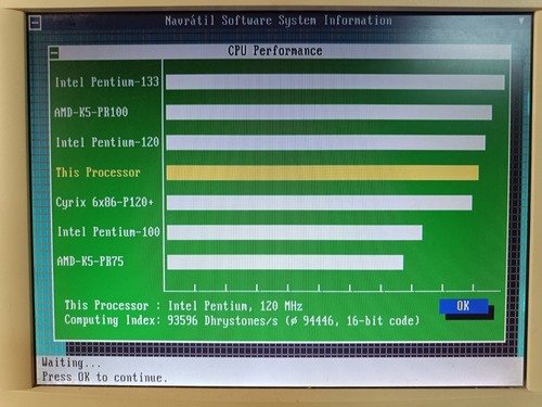 Socket 7 GMB-P56IPS V1 Motherboard with CPU Pentium 120MHz (SY062)& 16MB EDO RAM - Picture 15 of 17