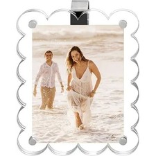 Car Sun Visor Photo Holder, 1 Pack Universal Magnetic Car Visor Clip-1 Pack
