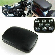 Motorrad Sozius Sitz Sitzpad mit 8 Saugnapf Für Harley Chopper XL883 1200