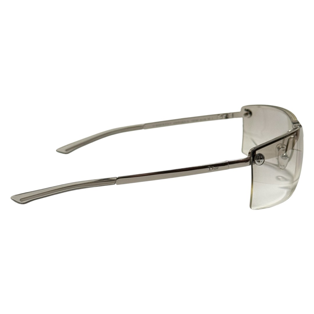 Christian Dior Adiorable Silver Y2K Sunglasses Used 64 | eBay