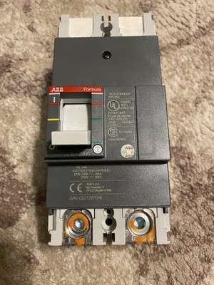 ABB SACE A2A 250 2-Pole Breaker TMF R 225-2250A w/ Terminal Inserts NEW