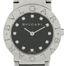 Orologio Bulgari BB26SS Femminile Con Diamanti Neri 12P